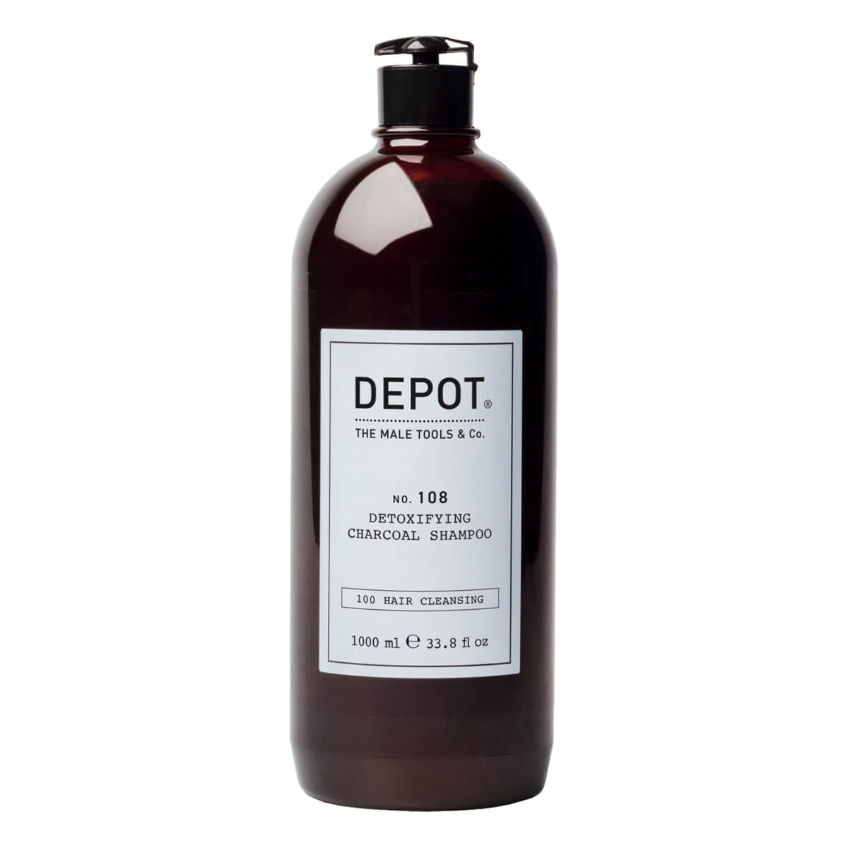 Depot The Male Tools & Detoxifying Charcoal Shampoo 108 1000 - Shampoo