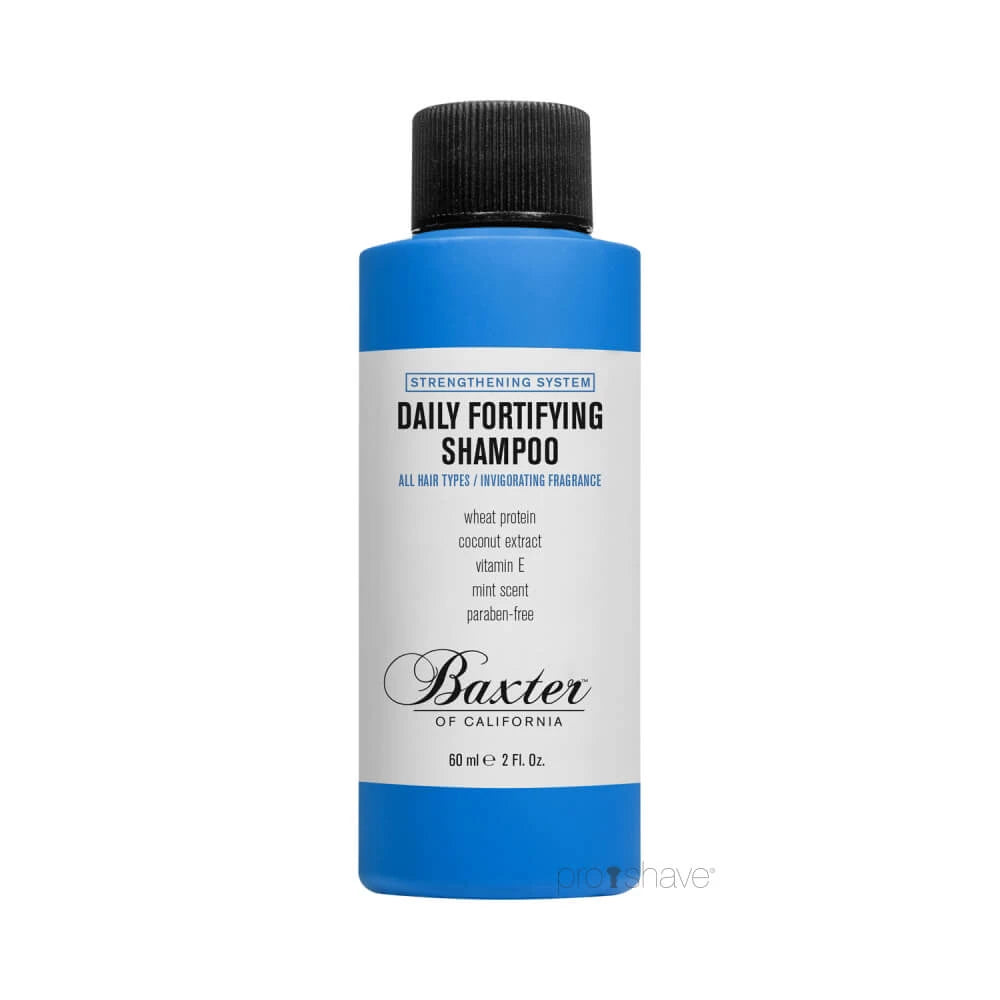 Baxter California Daily Fortifying Shampoo Rejsestørrelse - Shampoo - 884486338761