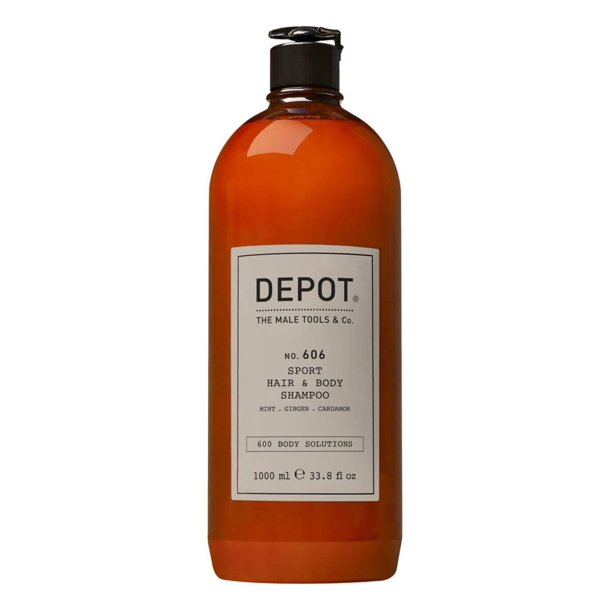 Depot The Male Tools & Sport Hair & Body Shampoo 606 1000 - Shampoo - 8032274181330