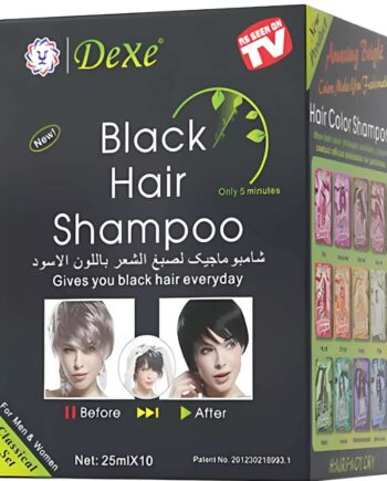 Sort Dexe Black Hair Shampoo 10x25 - Shampoo  - 799439301702