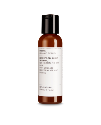 Superfood Shine Shampoo Travel Size 50ml Evolve - Evolve Shampoo  - 5060200049099