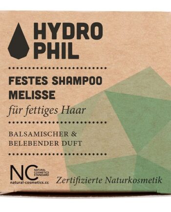 UdgÅr Hydrophil Økologisk Shampoobar Til Fedtet Hår Melisse - Hydrophil Shampoo  - 4260397792858