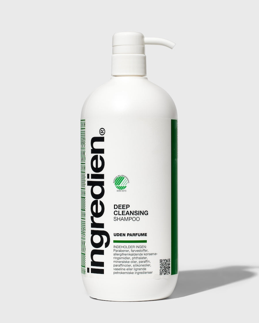 Ingredien Deep Cleansing Shampoo 1000 Uden Parfume - Ingredien Shampoo  - 5710710000959