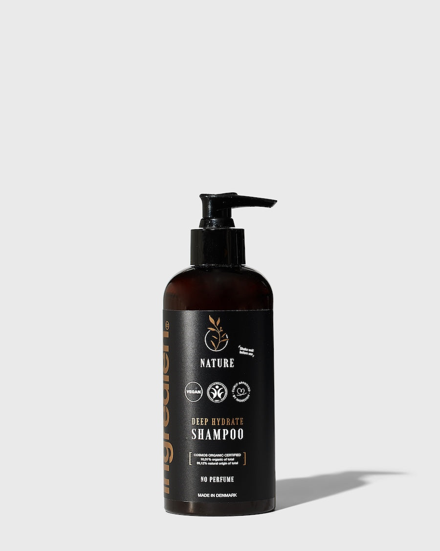 Ingredien Nature Deep Hydrate Shampoo 280 Uden Parfume - Ingredien Shampoo - 5710710002601