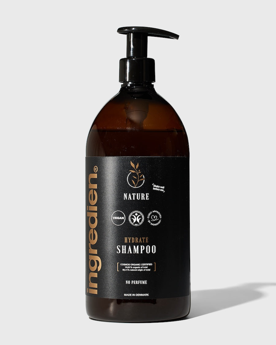 Ingredien Nature Hydrate Shampoo 950 Uden Parfume - Ingredien Shampoo  - 5710710002540