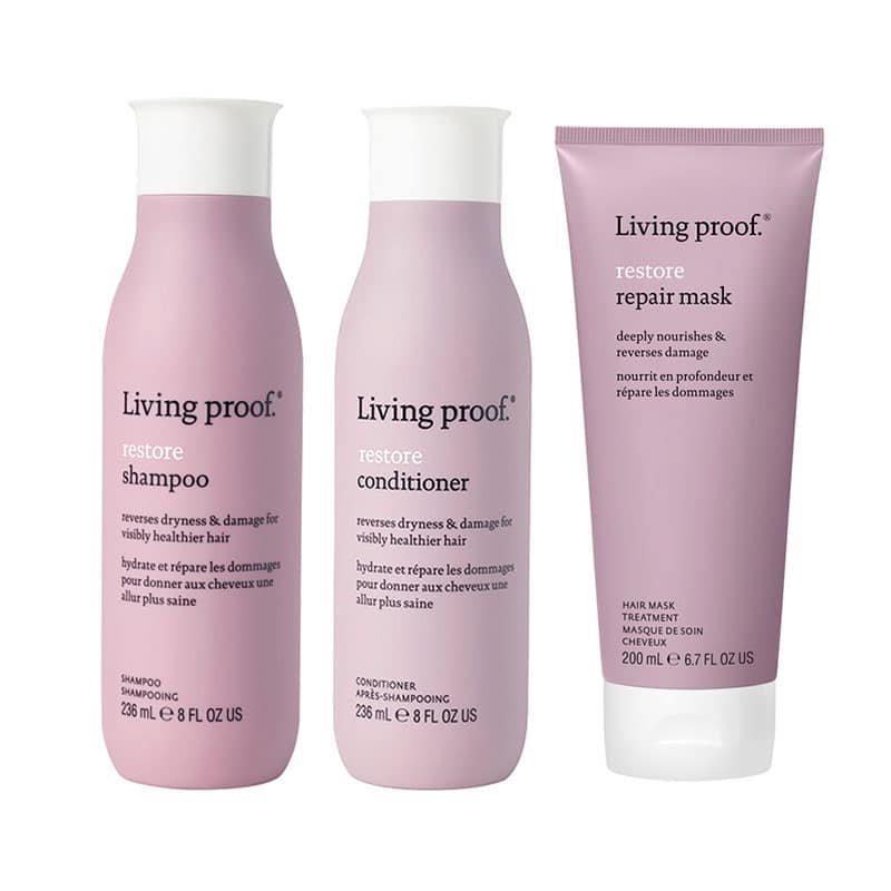 Living Proof Restore Shampoo 236ml Conditioner 236ml Mask 200ml - Shampoo