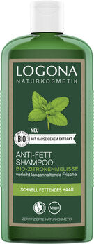Anti Fedt Shampoo Citronmelisse 250ml Logona Naturkosmetik - Shampoo - 4017645008021