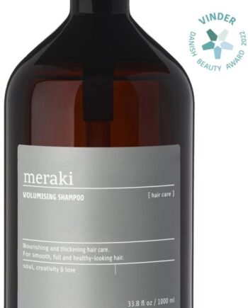 Sort/Grå Shampoo Meraki Volumising Volume Shampoo Til Fint Tyndt Hår Med Provitamin ærteprotein - Meraki Shampoo  - 5707644821330