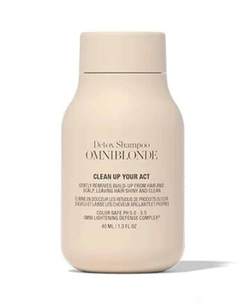 Omniblonde Clean Your Act Detox Shampoo 40ml - Shampoo