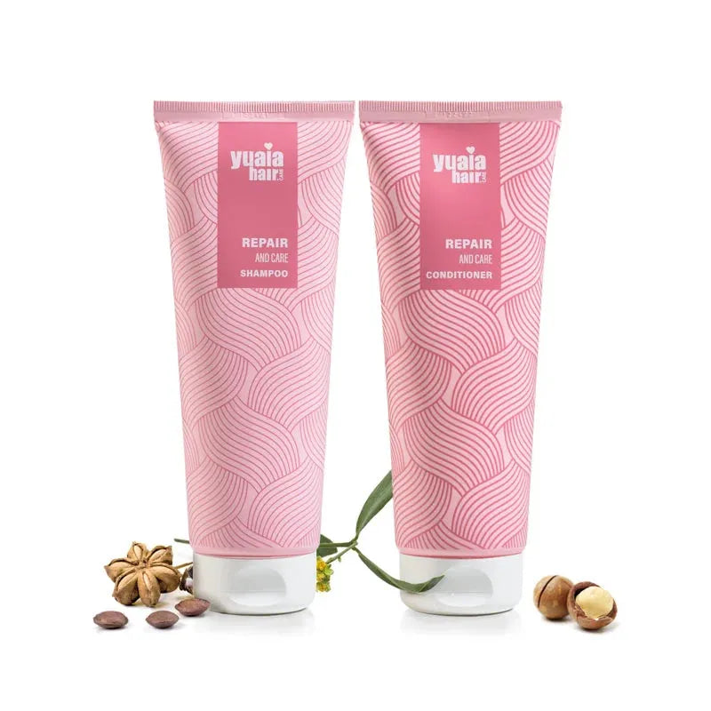 Repair And Care Shampoo Conditioner 250 Sulfatfri & Silikonefri - Yuaia Shampoo - 0745314184045