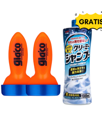 Soft99 Glaco Qad Bundle Glasforsegling Gratis Neutral Shampoo Creamy - Soft99 Shampoo