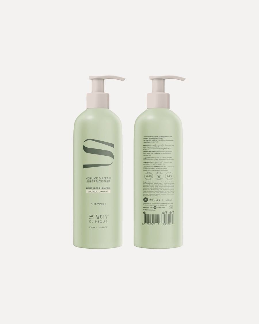 Sana Nord Raw Hemp Shampoo 400 - Sana Nordic Shampoo