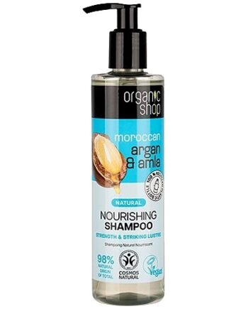Nourishing Shampoo Argan & Amla 280 Organic Shop - Organic Shop Shampoo  - 4743318118307