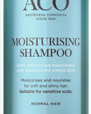 Aco Moisturising Shampoo With Hydrating Panthenol And Nourishing Amino Acid Normal Hair 250ml - Shampoo  - 7319861023633