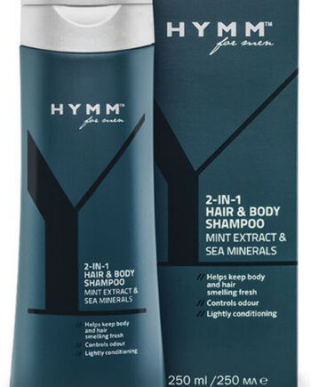 Amway Hymm For Men Hair & Body Shampoo Mint Extract & Sea Minerals 250ml - Shampoo  - 8681594500859