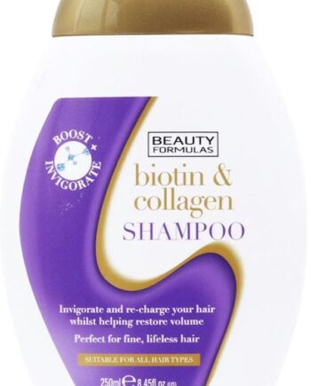 Beauty Formulas Biotin & Collagen Shampoo 250ml - Shampoo  - 5012251013598