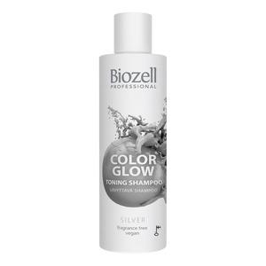 Biozell Color Glow Toning Shampoo Silver 200 - Biozell Shampoo - 6414400081677