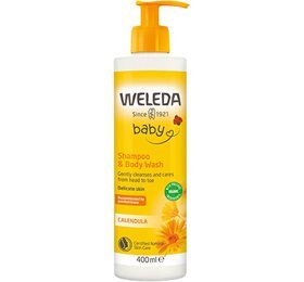 Weleda Calendula Shampoo & Body Wash 400ml - Weleda Shampoo  - 4001638590273