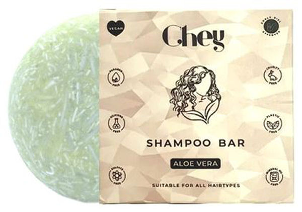 Chey Shampoo Bar Aloe Vera Suitable For All Hair Types 60g - Shampoo  - 7422224265295