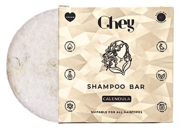 Chey Shampoo Bar Calendula Suitable For All Hair Types 60g - Shampoo  - 7422224265257