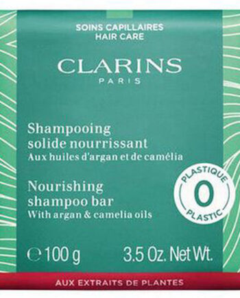 Clarins Paris Nourishing Shampoo Bar With Argan & Camellia Oils 100g - Shampoo  - 3666057056789