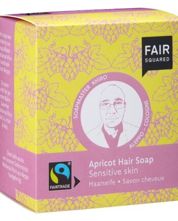 Fair Squared Økologisk Abrikos Shampoobar Til Sensitiv Hovedbund - Fair Squared Shampoo  - 4260365855653