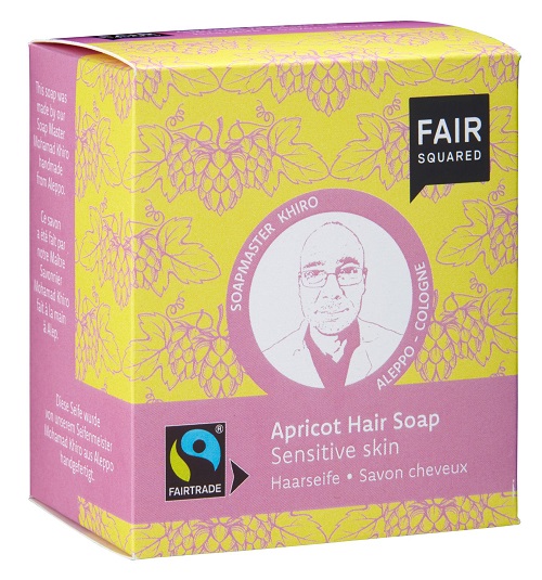 Fair Squared Økologisk Abrikos Shampoobar Til Sensitiv Hovedbund - Fair Squared Shampoo - 4260365855653