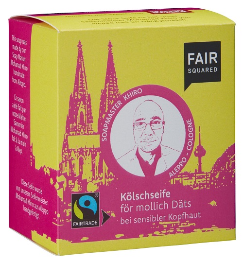 Fair Squared Økologisk Shampoobar Til Sensitiv Hovedbund - Fair Squared Shampoo - 4260365853864