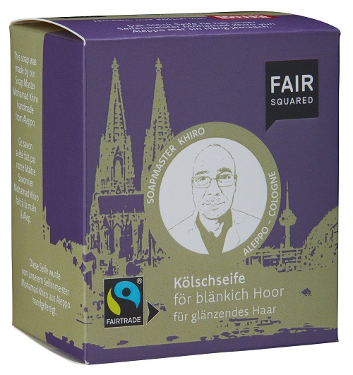 Fair Squared Økologisk Shampoobar Til Skadet Hår - Fair Squared Shampoo - 4260365857008