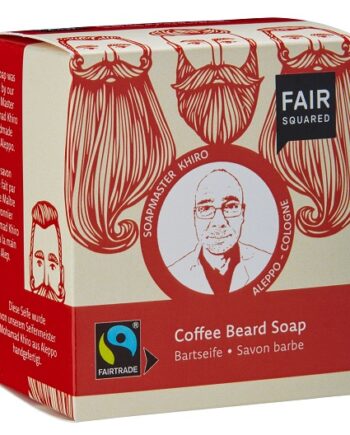 Fair Squared Økologisk Skæg Sæbebar Med Kaffe Ekstrakt - Fair Squared Shampoo  - 4260365857381