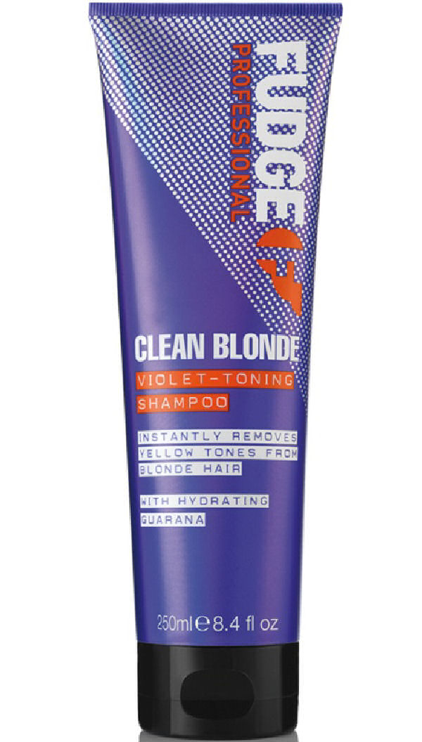 Fudge Professional Clean Blonde Violet Toning Shampoo 250ml - Shampoo - 5060420335538