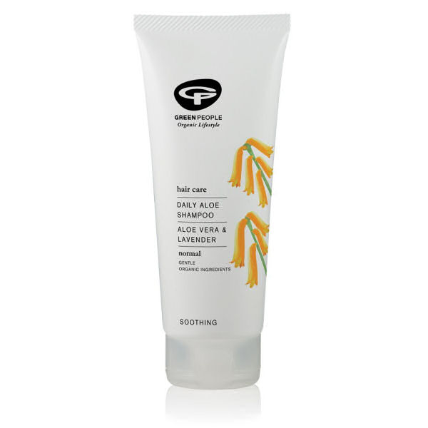 Grøn Green People Organic Lifestyle Hair Care Daily Aloe Shampoo Aloe Vera & Lavender 200ml - Shampoo  - 5034511000223