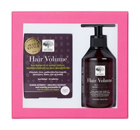 New Nordic Hair Volume Gaveæske Værdi 396 Hair Volume Tab Shampoo 250 - New Nordic Shampoo  - 5021807006458
