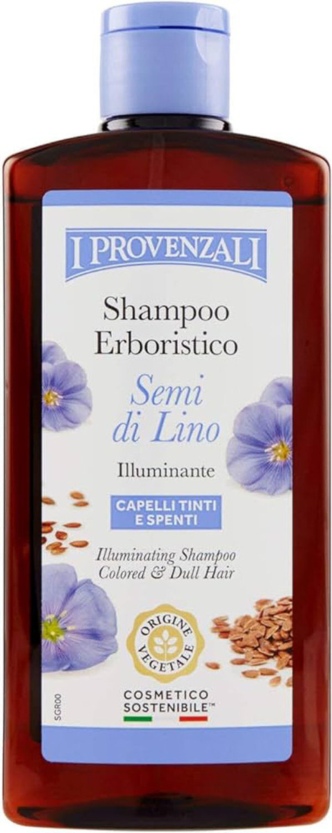 Provenzali Semi Lino Illuminating Shampoo Colored & Dull Hair 250ml - Shampoo  - 8025796001453