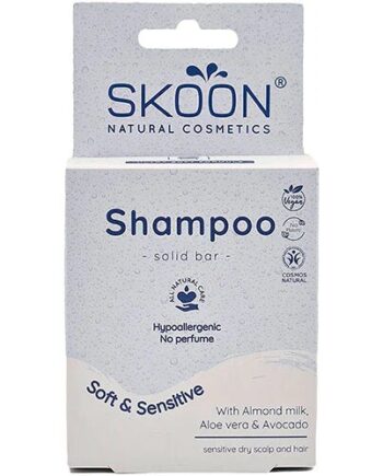 Solid Shampoo Sensitive Moisture & Care Gram - Skoon Shampoo  - 8712713886889