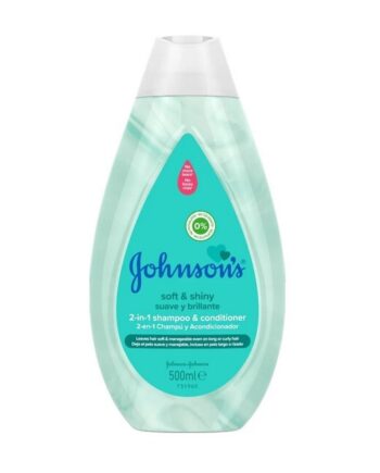 Grøn Johnsons 2in1 Baby Shampoo & Conditioner More Tears 500 - Johnsons Shampoo  - 3574661627021