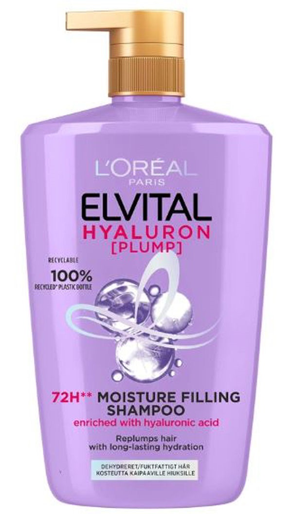 Oral Paris Elvital Hyaluron 72h Moisture Filling Shampoo Enriched With Hyaluronic Acid - Shampoo  - 3600524099312