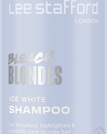 Hvid Lee Stafford Bleach Blondes Ice White Toning Shampoo 250 - Lee Stafford Shampoo  - 5060282705579