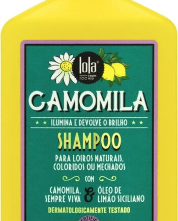 Lola From Rio Camomila Blonde Shampoo 250ml - Lola From Rio Shampoo  - 7899572809783