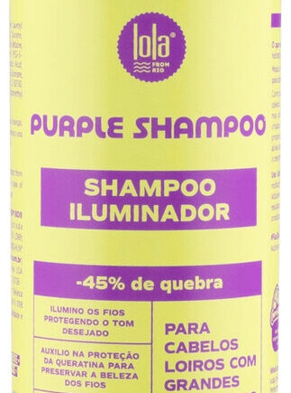 Lilla Lola From Rio Purple Shampoo Iluminador 250ml - Lola From Rio Shampoo  - 7899572815258