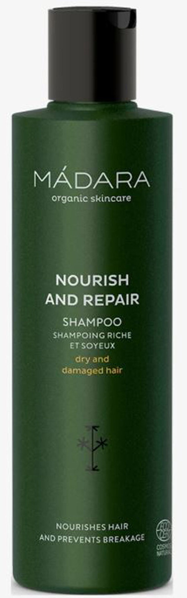 Madara Organic Skincare Nourish And Repair Shampoo Dry And Damaged Hair 250ml - Shampoo  - 4751009821443