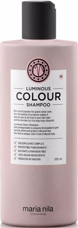 Maria Nila Shampoo Luminous Colour Til Farvet Hår 350 - Maria Nila Shampoo  - 7391681036208