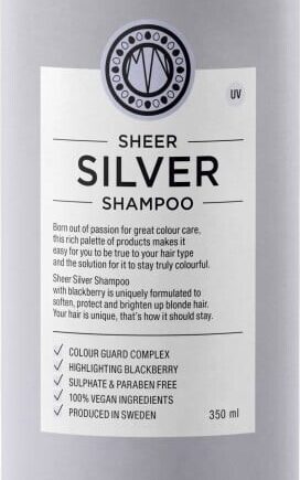 Maria Nila Shampoo Sheer Silver Shampoo 350 - Maria Nila Shampoo  - 7391681036406