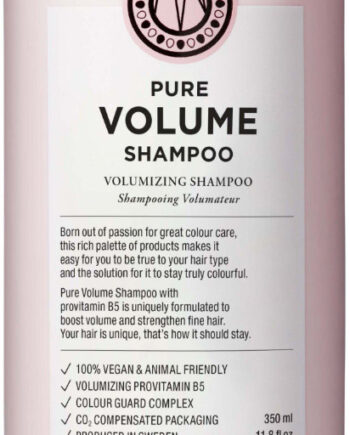 Maria Nila Stockholm Pure Volume Shampoo 350ml - Shampoo  - 7391681036109