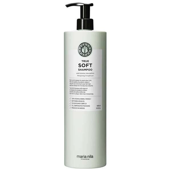 Maria Nila True Soft Shampoo 1000 - Maria Nila Shampoo - 7391681036338
