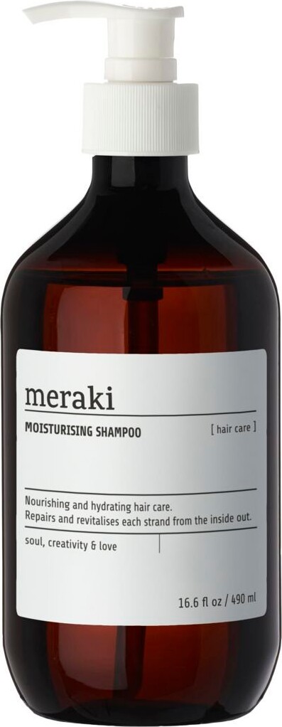 Meraki Moisturising Shampoo Nærende Fugtgivende 490 - Meraki Shampoo - 5707644787322