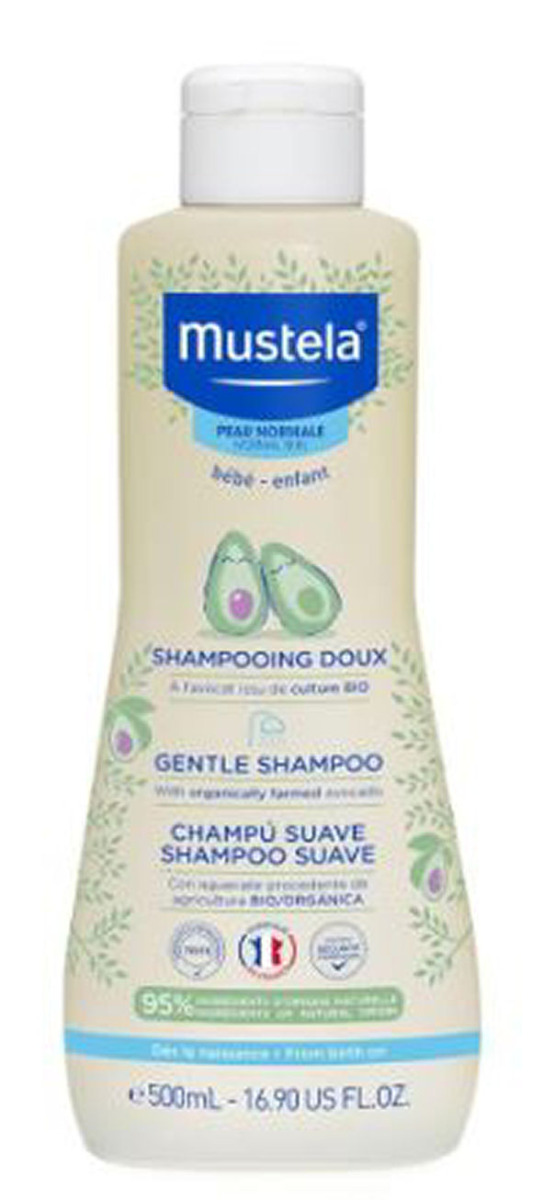 Mustela Bb Enfant Gentle Shampoo With Organically Farmed Avocado 500ml - Shampoo  - 3504105036133