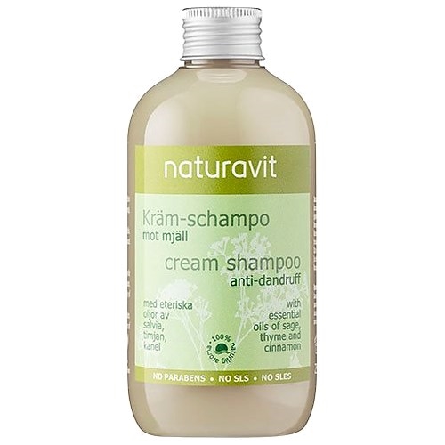 Cream Shampoo Anti Skæl 250 Naturavit - Shampoo  - 3830009223400