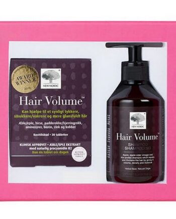 New Nordic Hair Volume Gaveæske Shampoo & Tabs Stk - New Nordic Shampoo  - 5021807006458