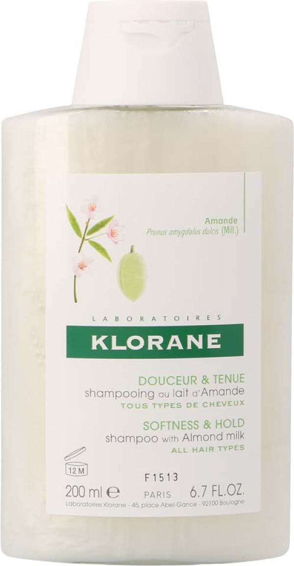Pierre Fabre Klorane Softness & Hold Shampoo With Almond Milk 200ml - Shampoo  - 3282779007467
